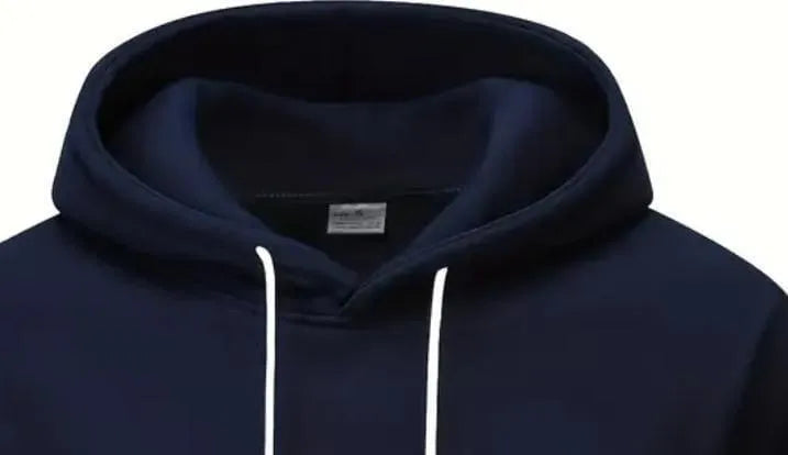 1 Pc Men's Fleece Plain Hoodie