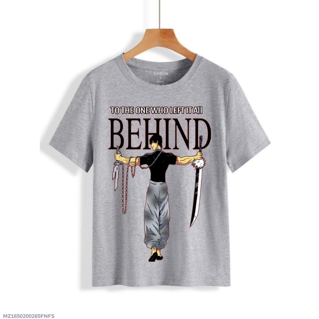 1 Pc Men's Cotton Printed T-Shirt