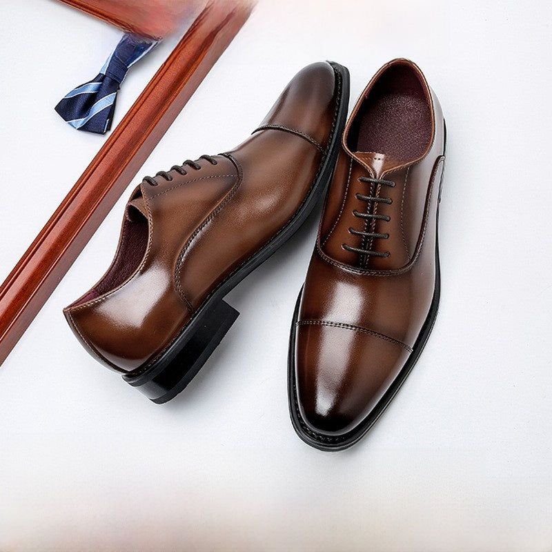 Men's Genuine Leather Business Oxford Shoes